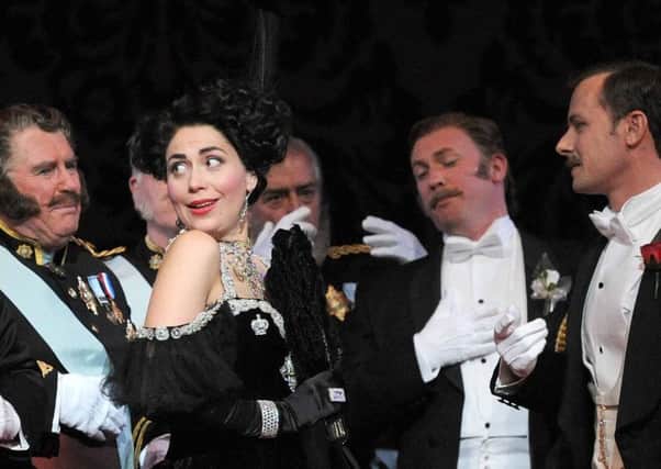 A scene from The Merry Widow.  (Picture: Alastair Muir).