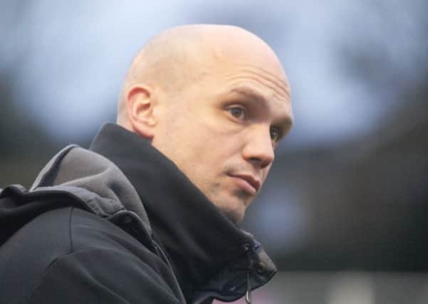Knaresbough Town manager Paul Stansfield.