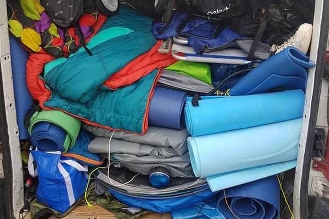 The clean-up operation at Leeds Festival. PIC: Gaz Mack