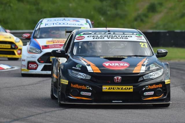 Dan Cammish in action in the BTCC. Picture: Dennis Goodwin/Network Images.