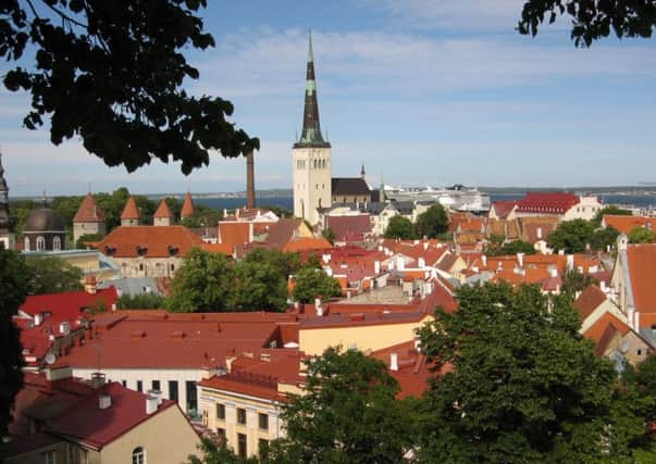 Tallinn old town.