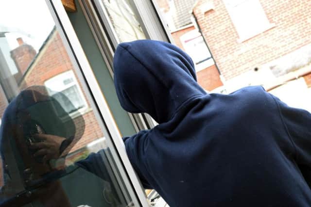 A burglary in Leeds