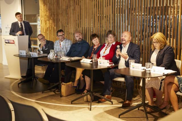 The inaugural Pride Panel was held at Sky Betting & Gaming's office in Leeds  Picture Harry Archer