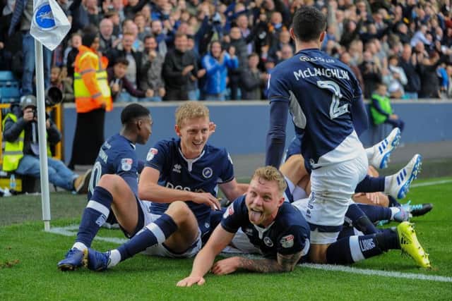 Millwall had plenty to smile about in the corresponding fixture with Leeds at The Den last September. PIC: James Hardisty