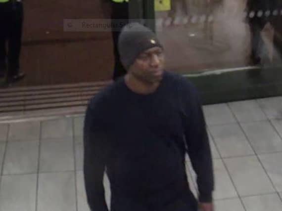 Police want to speak to this man.