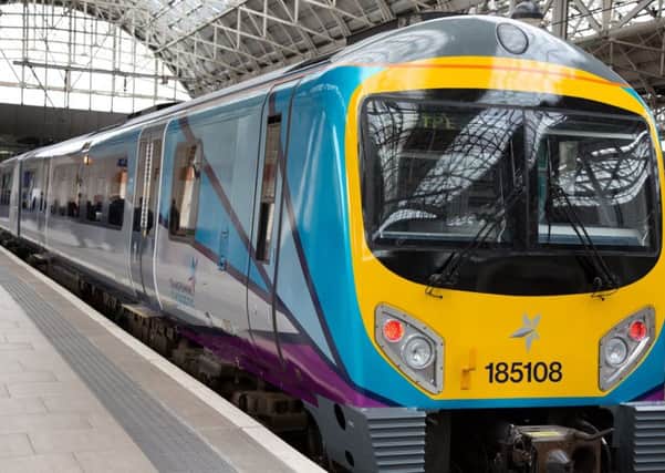 A TransPennine Express train. The operator has seen regular delays on its service this summer.