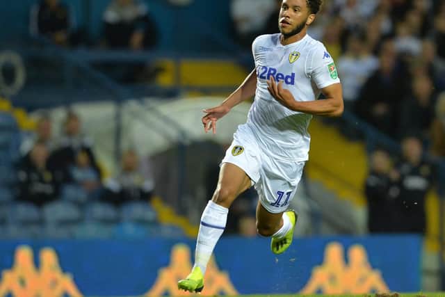 Leeds United's Tyler Roberts has been called up to the senior Wales squad.