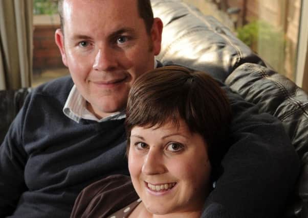 Kate Granger and husband Chris Pointon.