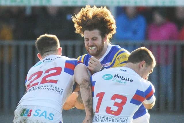 Leeds Rhinos forward, Anthony Mullally. PIC: Steve Riding