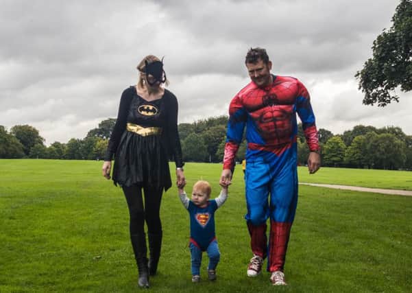 The Superhero Walk in aid of the Children's Heart Surgery Fund takes place on Sunday at Temple Newsam. Picture courtesy of the CHSF.