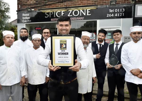The team behind Spice Zone in Crossgates.