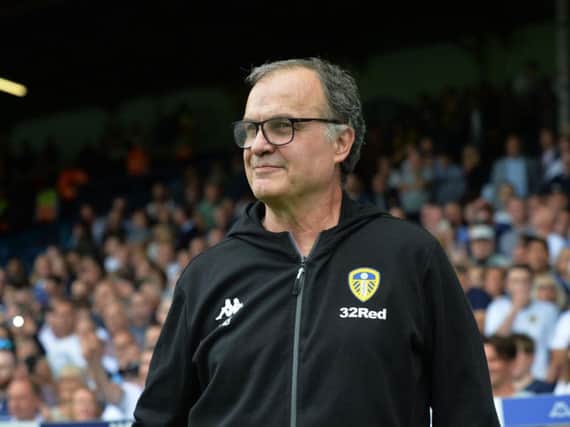 Marcelo Bielsa wins Championship Manager of the Month award.