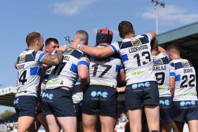 Featherstone celebrated their fifth-straight victory,