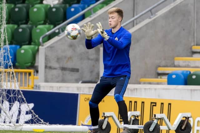 Leeds United and Northern Ireland goalkeeper Bailey Peacock-Farrell. PIC: Liam McBurney/PA Wire