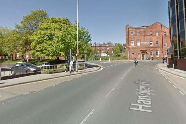 Leeds Crown Court heard police were sent to Hanover Way.
