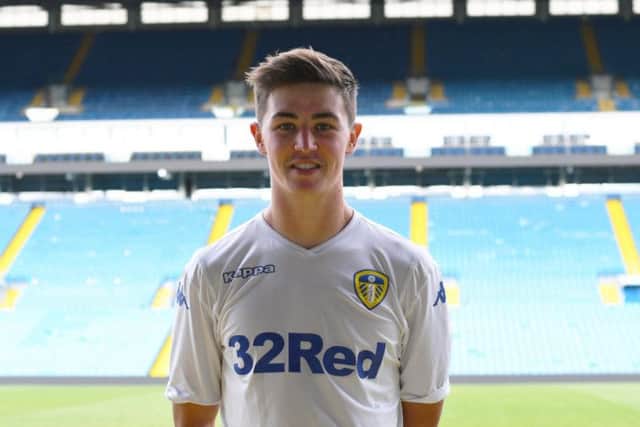Leeds United midfielder Callum Nicell.