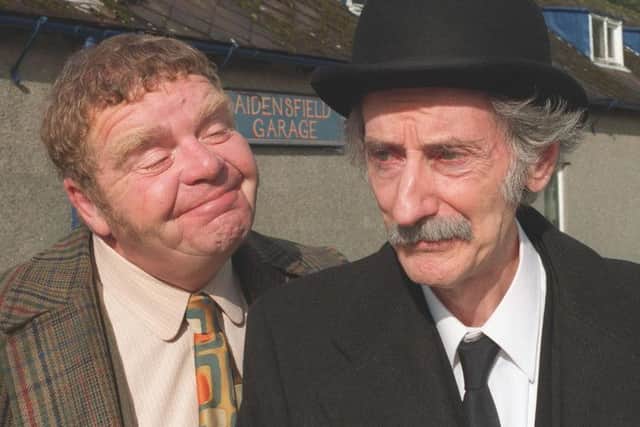 Heartbeat actor Peter Benson (right), who played Bernie Scripps in the ITV series, has died aged 75, his agent has confirmed.