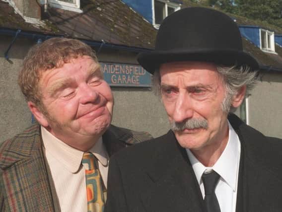 Heartbeat actor Peter Benson (right), who played Bernie Scripps in the ITV series, has died aged 75, his agent has confirmed.