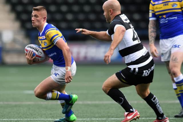 Eye-catcher, Jack Walker in action against Widnes. PIC: Jonathan Gawthorpe