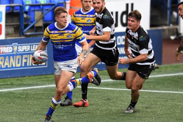 Liam Sutcliffe showed flashes of his class against Widnes. PIC: Jonathan Gawthorpe