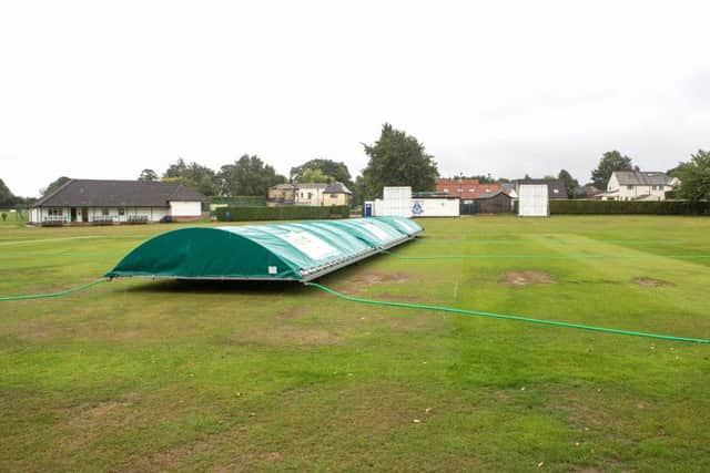 The washout at the weekend confirmed Leeds Modernians' (pictured) and Calverley St Wilfrid's relegation. PIC: John Heald