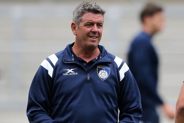 Yorkshire Carnegie director of rugby, Chris Stirling. Picture: Varleys.