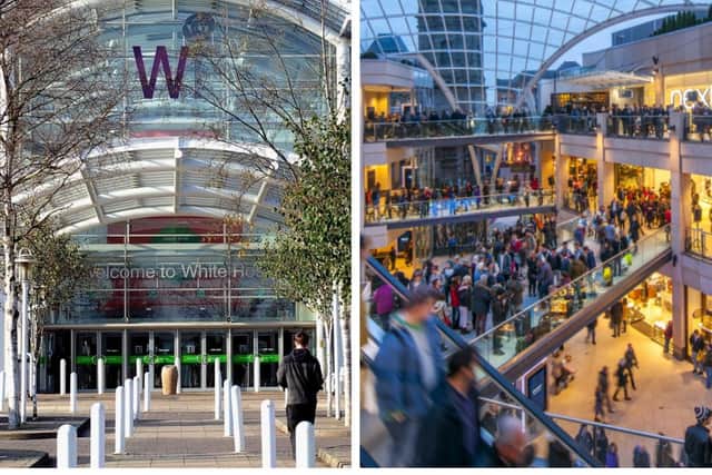 Christmas jobs are currently advertised at Trinity Shopping and the White Rose Centre