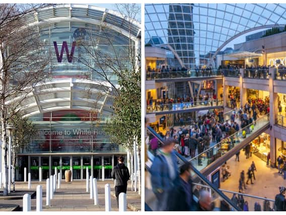 Christmas jobs are currently advertised at Trinity Shopping and the White Rose Centre