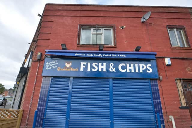 Mark Nicol, 48, changed the name of his chippy to the Greedy Landlord - this is what it looked life before
