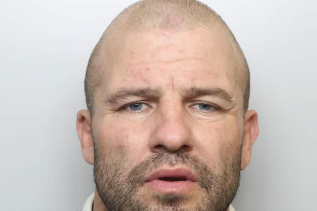 Richard Madaras was giiven an extended prison sentence for swinging an axe at a man in a working men's club and knocking his sister's tooth out when she forgot to buy him cider.