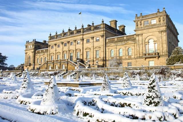 SETTING: Harewood House is staging a 1920s-themed Christmas experience for visitors.