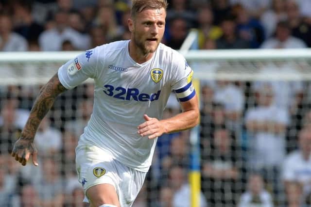 Leeds United captain Liam Cooper.