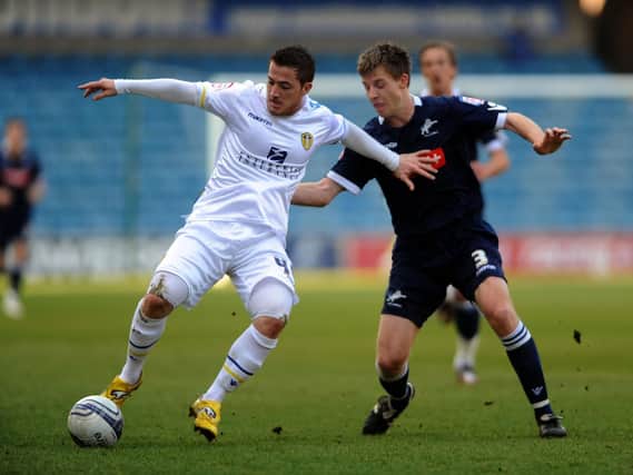 Ross McCormack in action for Leeds against Millwall in 2012.