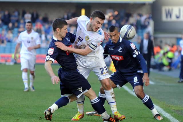 Robert Snodgrass in action for Leeds at Millwall in 2012.
