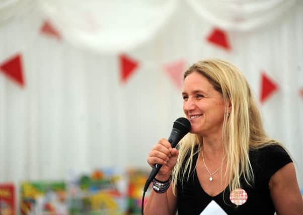 Kim Leadbeater at a Great Get Together event in Gildersome earlier this year.