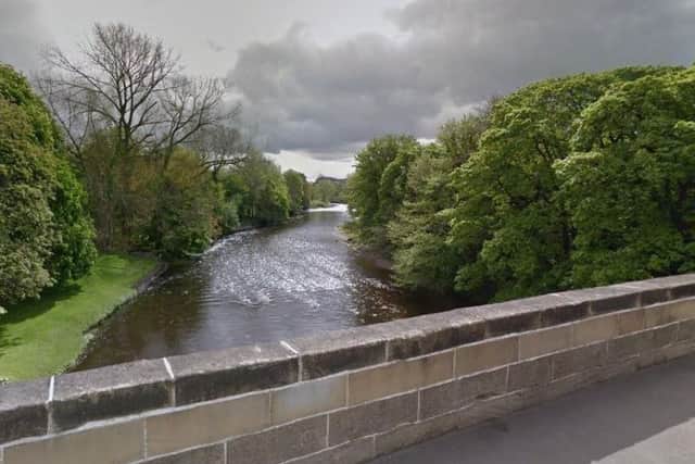 The River Wharfe at Collingham. Photo: Google