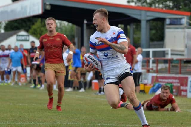 Tom Johnstone hopes to be fit for the autumn internationals despite missing Wakefield's last two fixtures through injury. PIC: Bruce Rollinson