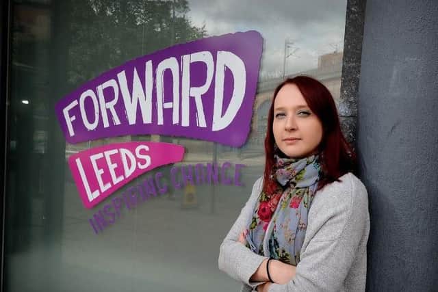 Leanne Tomlinson, of Forward Leeds, want to see an end to the use of the word 'zombie' to describe people who have taken spice.