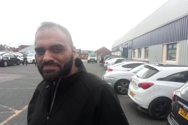 Uber driver Aflak Ahmed