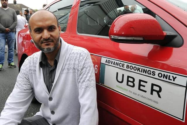 Uber driver Muhammad Suleman