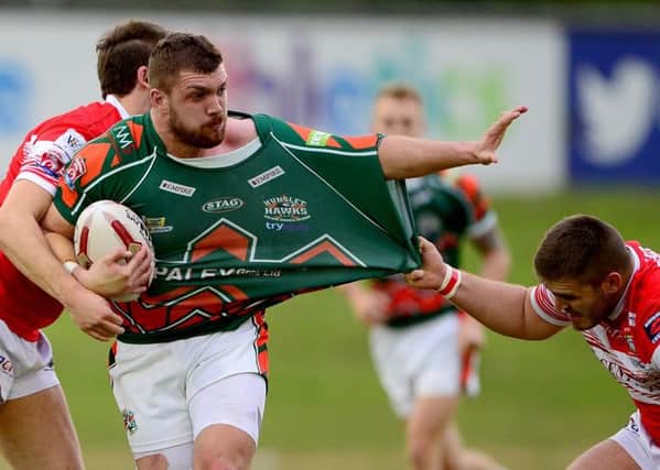 Retiring Hunslet front-rower, Lewis Reed. PIC: Paul Butterfield