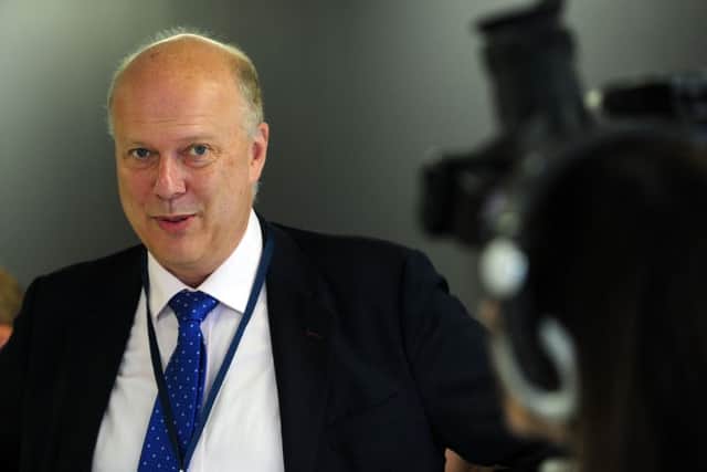 Transport Secretary Chris Grayling.