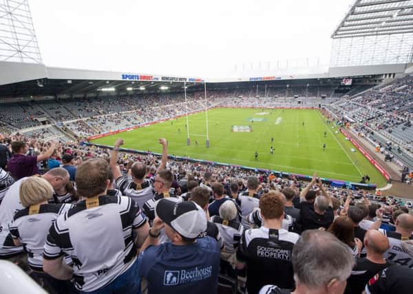 St James's Park hosted the Magic Weekend in May.