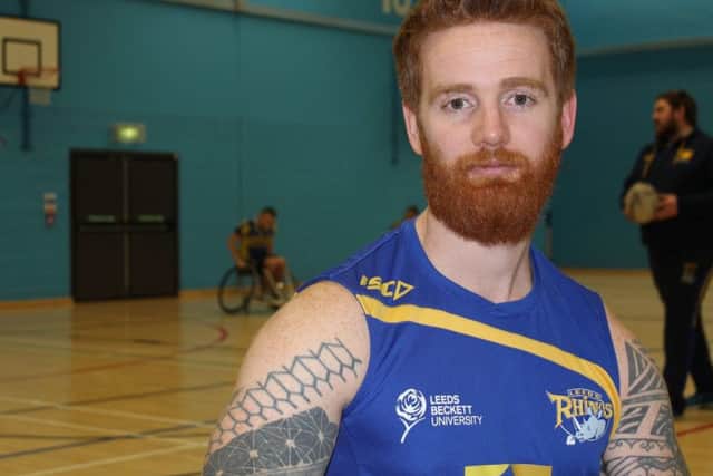 James Simpson. PIC: Leeds Rhinos RLFC