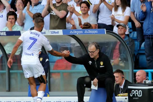 Leeds United striker Kemar Roofe remains sidelined ahead of the weekend visit of Birmingham City.