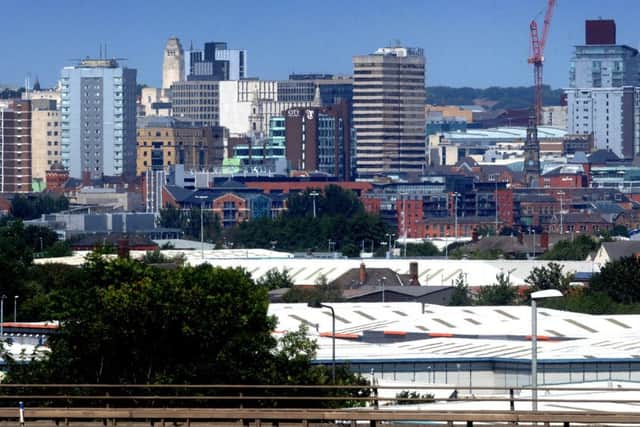 How can cities like Leeds benefit surrounding towns?
