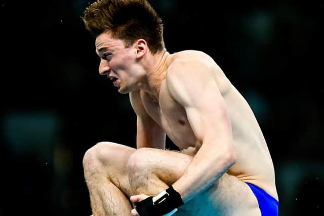 Leeds diver Matty Lee.