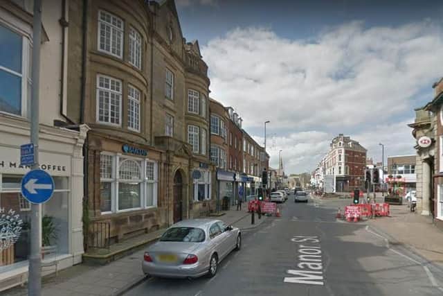 Barclays bank on Manor Street, Bridlington.