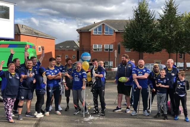 Leeds Rhinos wheelchair rugby Grand Final winners