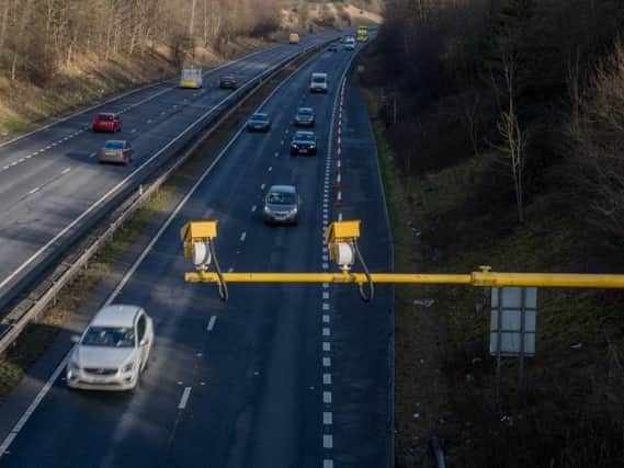 The A64 in Yorkshire, where the tragic crash happened
